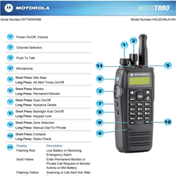 XPR 6550 Portable Radio