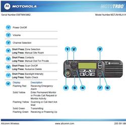 XPR 4550 Mobile Radio